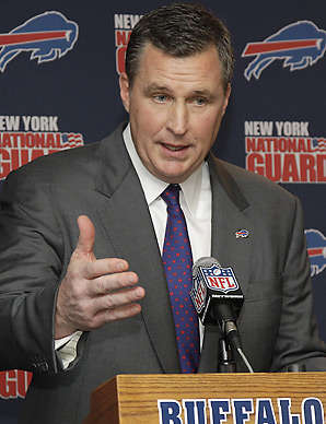 Doug Marrone was 25-25 in four seasons with the Syracuse.